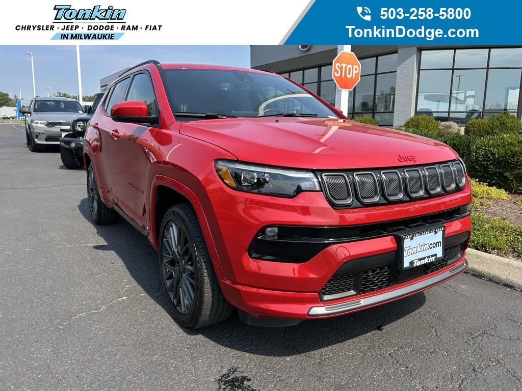 used 2022 Jeep Compass car, priced at $26,700