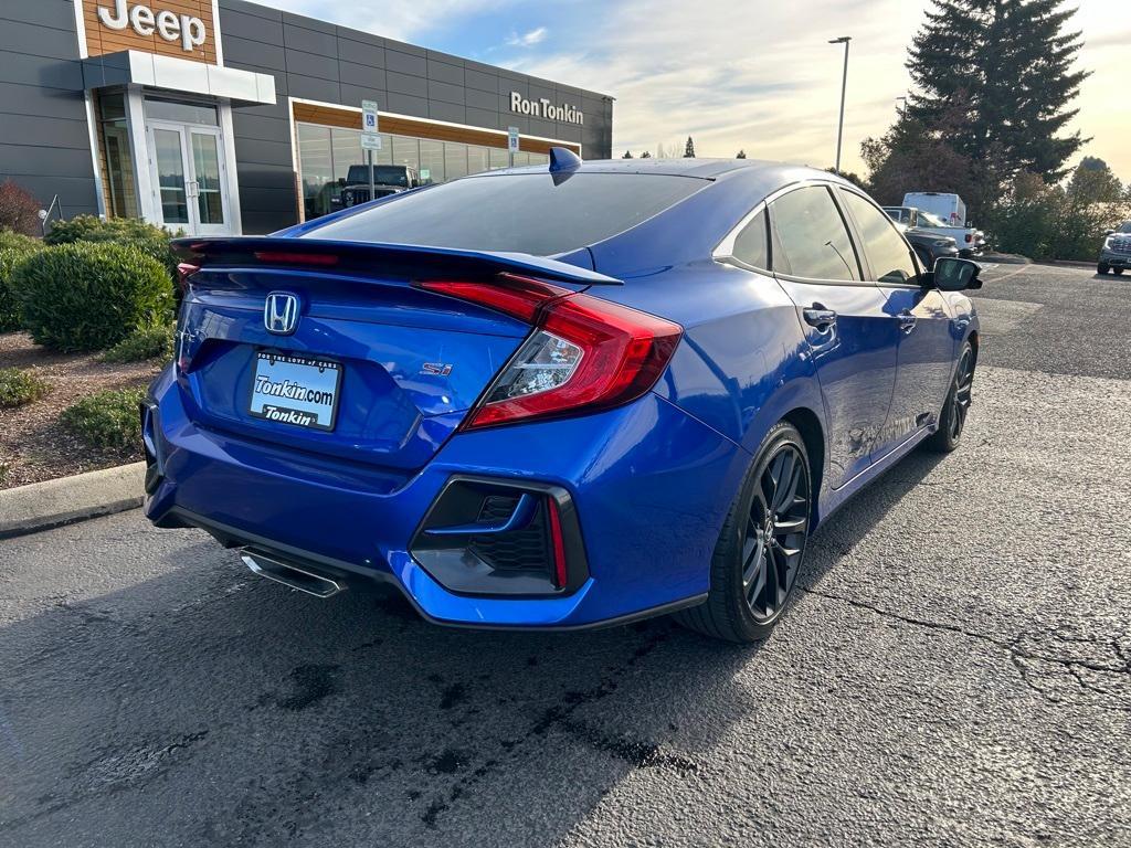 used 2020 Honda Civic Si car, priced at $24,990