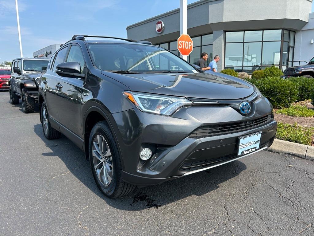 used 2018 Toyota RAV4 Hybrid car, priced at $25,880