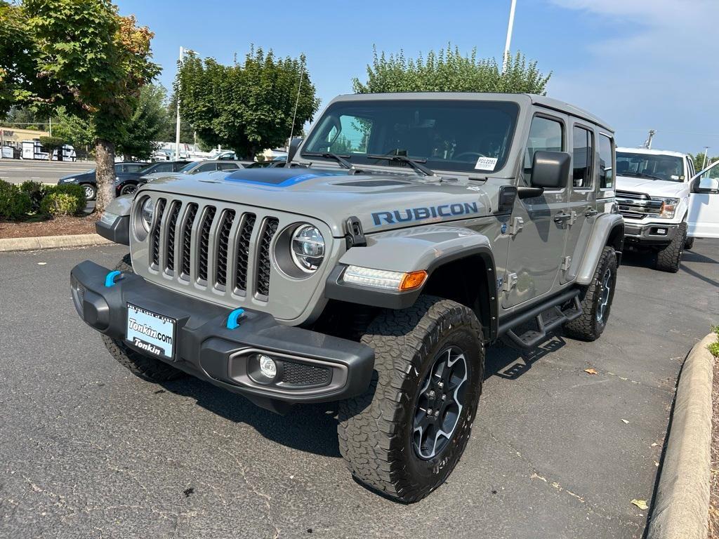 used 2022 Jeep Wrangler Unlimited 4xe car, priced at $38,878