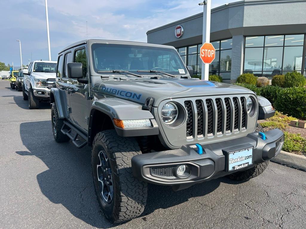 used 2022 Jeep Wrangler Unlimited 4xe car, priced at $38,878