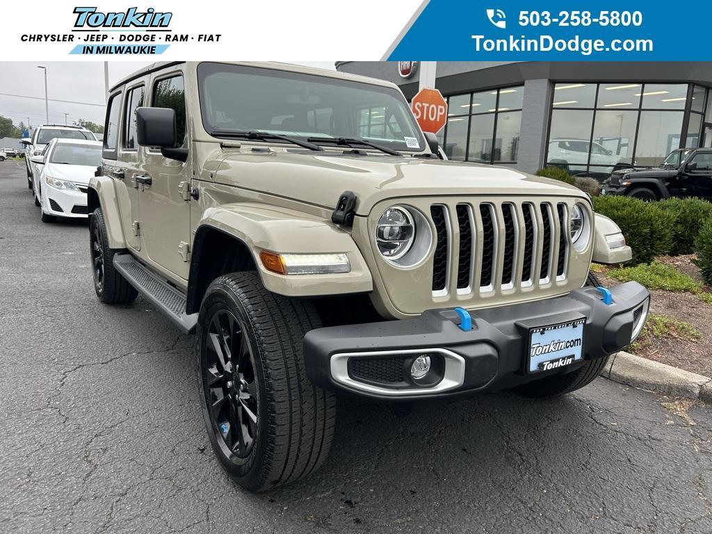 used 2022 Jeep Wrangler Unlimited 4xe car, priced at $36,990