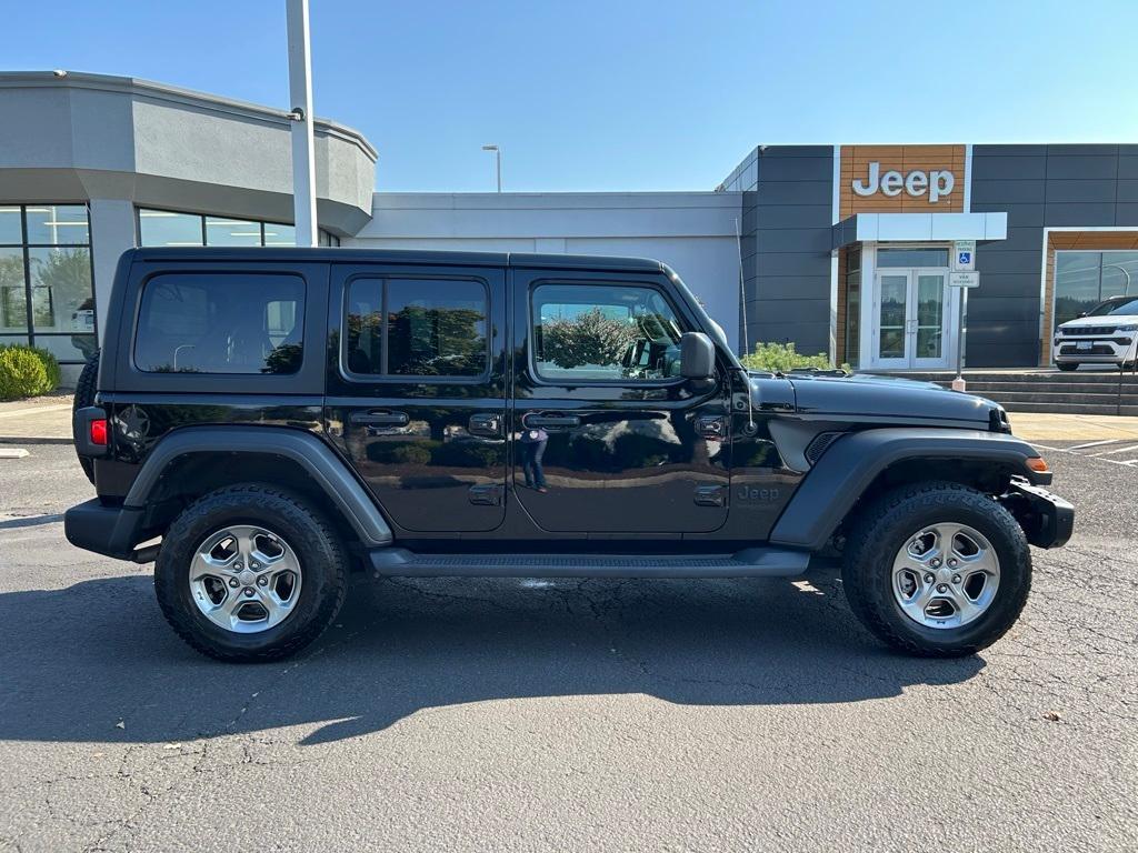used 2021 Jeep Wrangler Unlimited car, priced at $30,990