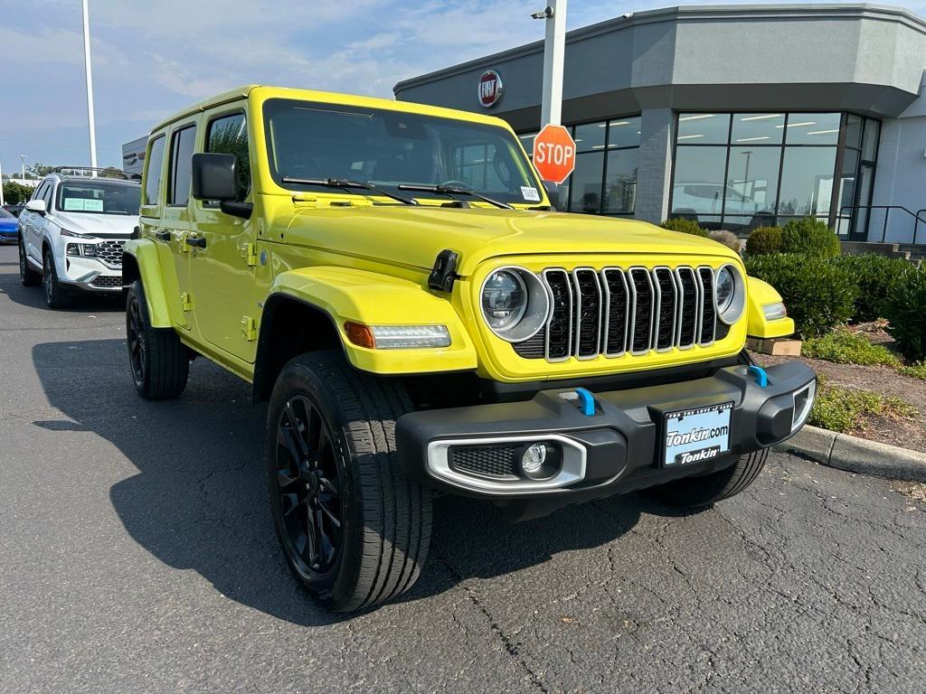 used 2024 Jeep Wrangler 4xe car, priced at $37,700