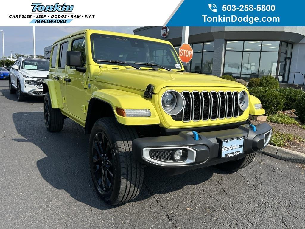 used 2024 Jeep Wrangler 4xe car, priced at $37,700