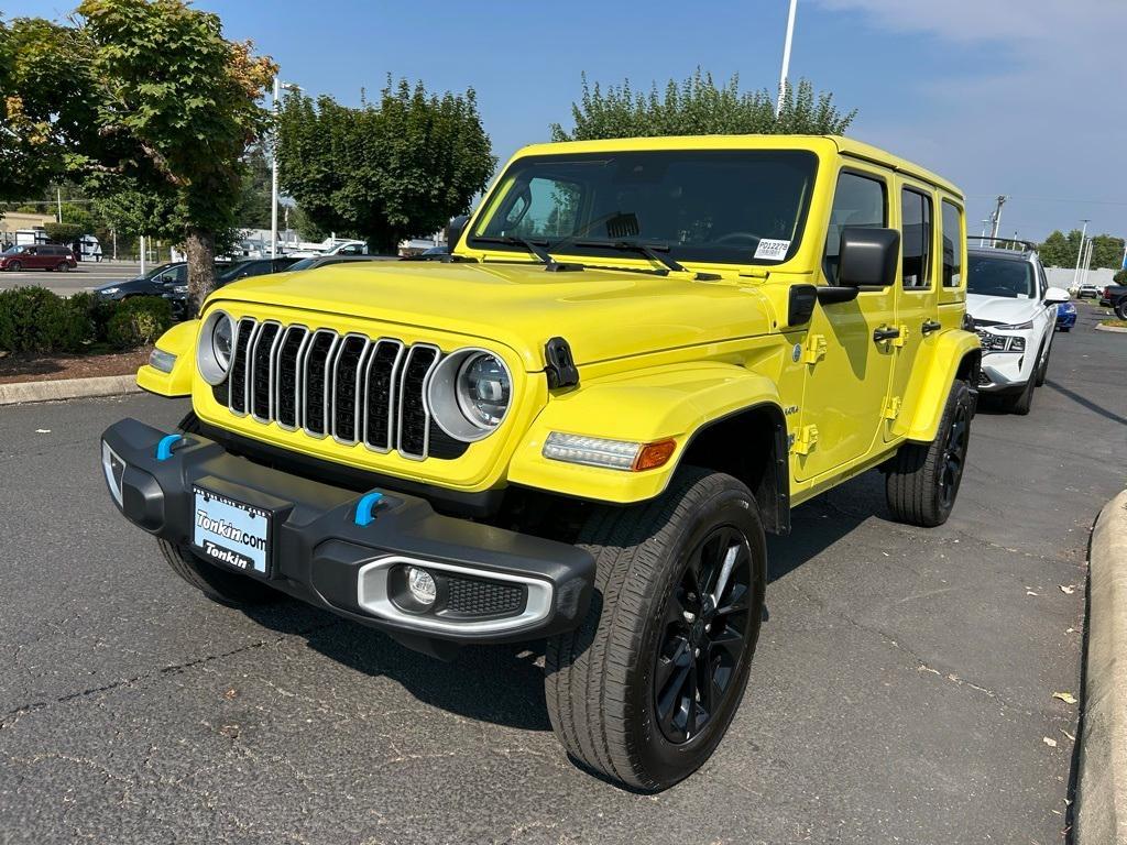 used 2024 Jeep Wrangler 4xe car, priced at $37,700