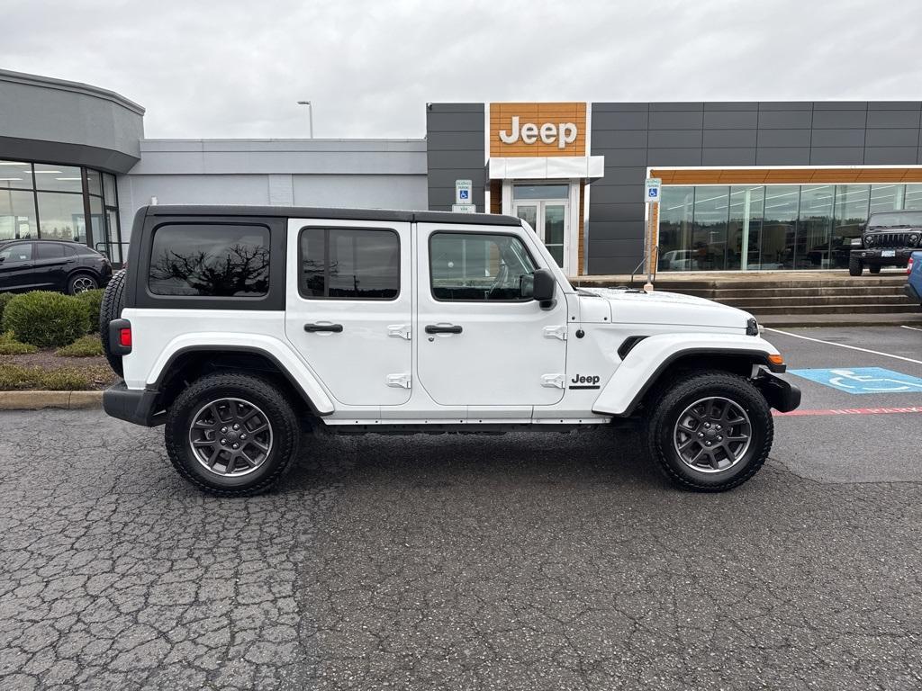 used 2021 Jeep Wrangler Unlimited car, priced at $32,335