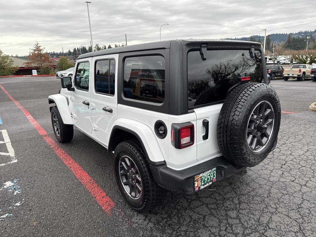 used 2021 Jeep Wrangler Unlimited car, priced at $32,335