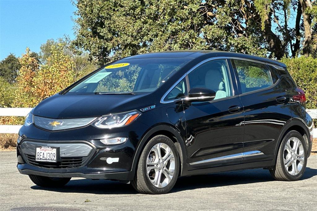 used 2018 Chevrolet Bolt EV car, priced at $12,648