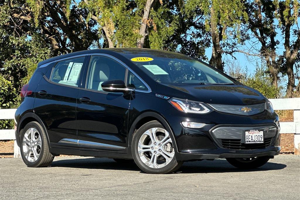 used 2018 Chevrolet Bolt EV car, priced at $12,648