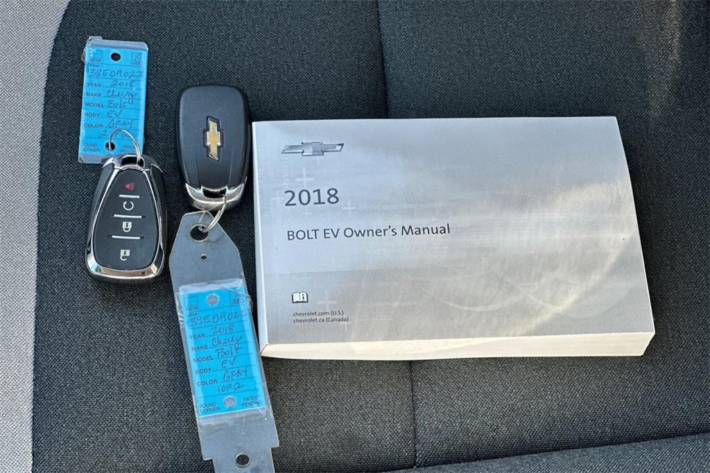 used 2018 Chevrolet Bolt EV car, priced at $12,648