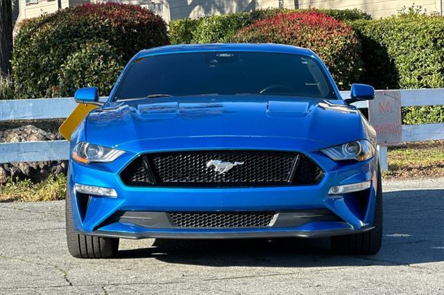 used 2021 Ford Mustang car, priced at $36,990