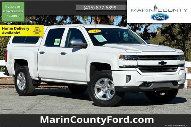 used 2018 Chevrolet Silverado 1500 car, priced at $32,206