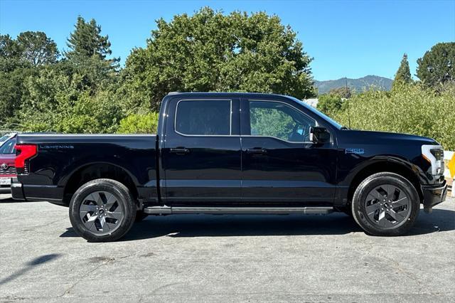new 2025 Ford F-150 Lightning car, priced at $77,465