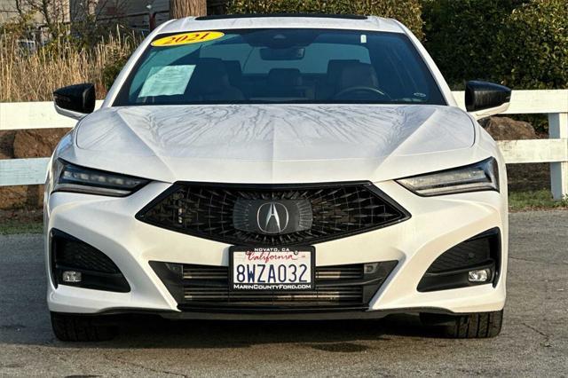 used 2021 Acura TLX car, priced at $32,429