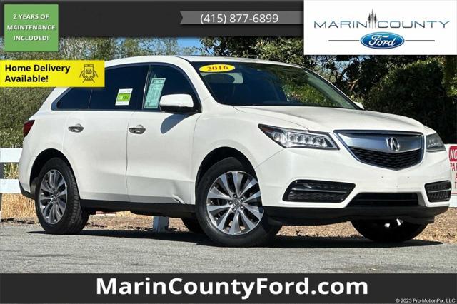 used 2016 Acura MDX car, priced at $19,754