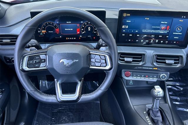 new 2025 Ford Mustang car, priced at $49,150