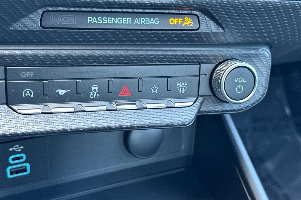 new 2025 Ford Mustang car, priced at $35,210