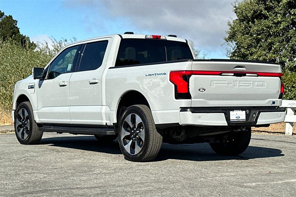 used 2024 Ford F-150 Lightning car, priced at $63,961