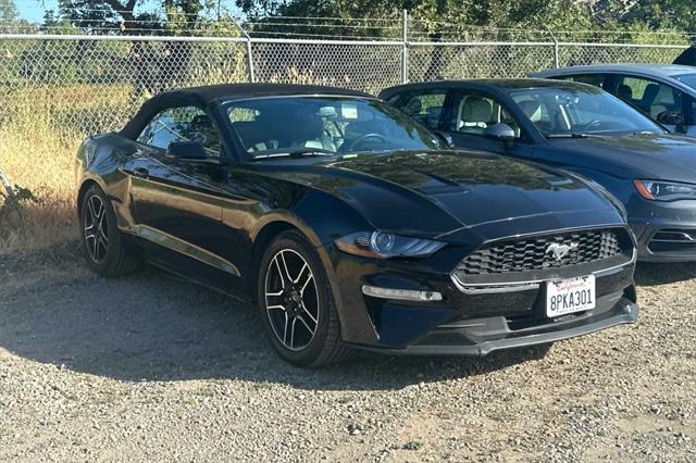 used 2018 Ford Mustang car, priced at $19,366