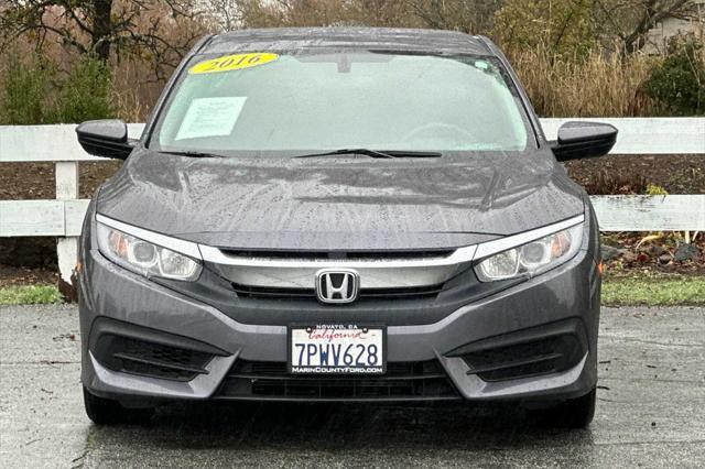 used 2016 Honda Civic car, priced at $14,662