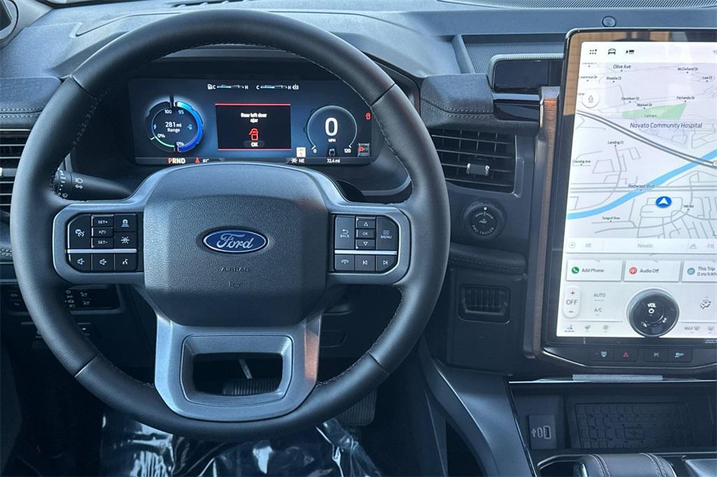 new 2025 Ford F-150 Lightning car, priced at $77,965