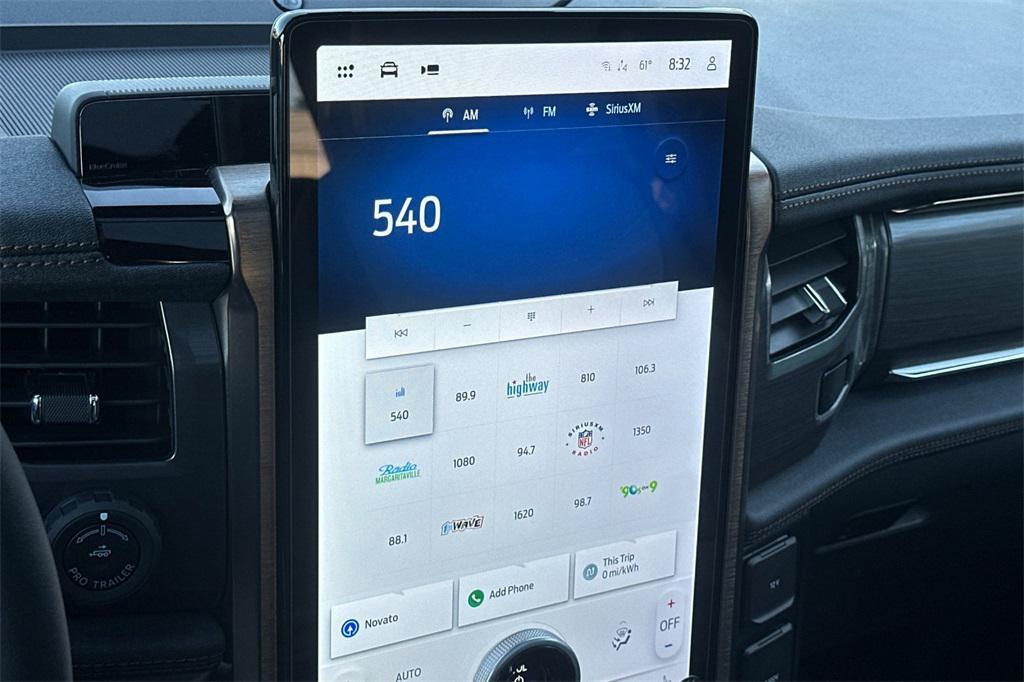 new 2025 Ford F-150 Lightning car, priced at $77,965