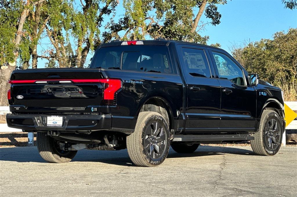 new 2025 Ford F-150 Lightning car, priced at $77,965