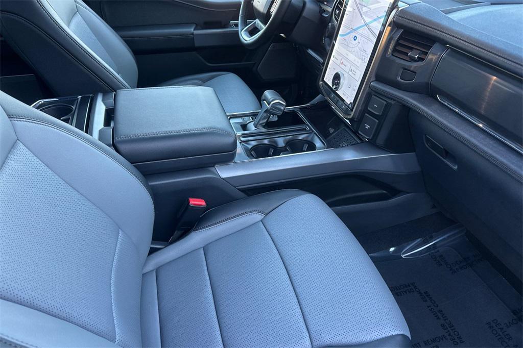 new 2025 Ford F-150 Lightning car, priced at $77,965