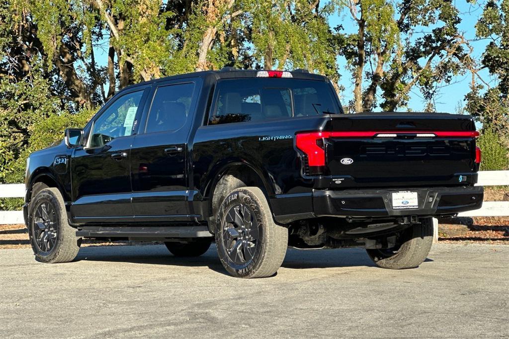 new 2025 Ford F-150 Lightning car, priced at $77,965