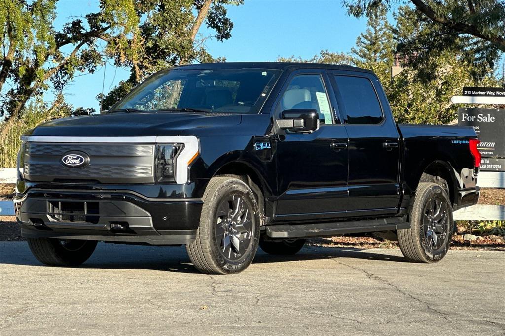 new 2025 Ford F-150 Lightning car, priced at $77,965