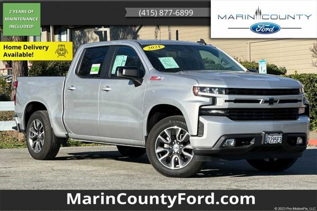 used 2021 Chevrolet Silverado 1500 car, priced at $37,960