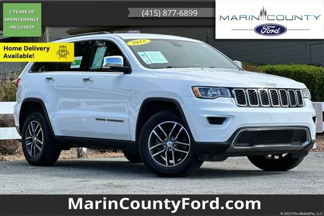 used 2018 Jeep Grand Cherokee car, priced at $21,768
