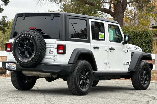 used 2021 Jeep Wrangler car, priced at $35,994