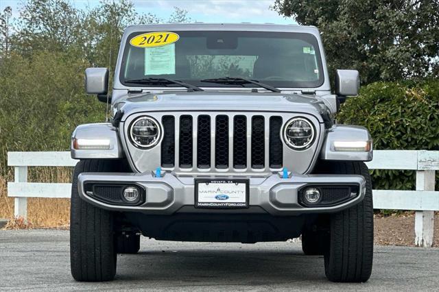 used 2021 Jeep Wrangler Unlimited car, priced at $38,434