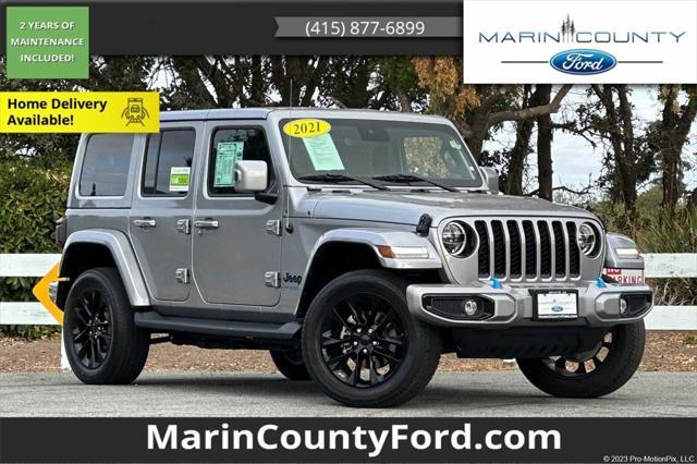 used 2021 Jeep Wrangler Unlimited car, priced at $38,434