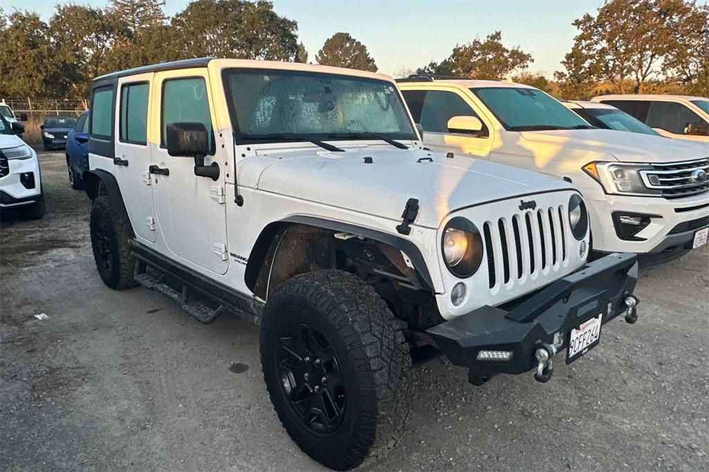 used 2016 Jeep Wrangler Unlimited car, priced at $20,486