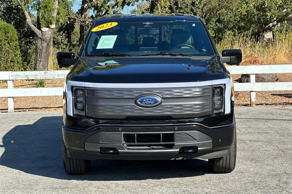 used 2023 Ford F-150 Lightning car, priced at $46,379