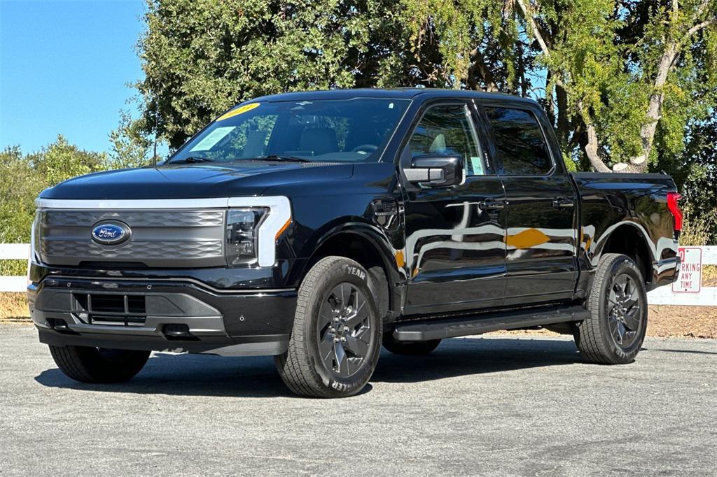 used 2023 Ford F-150 Lightning car, priced at $46,379