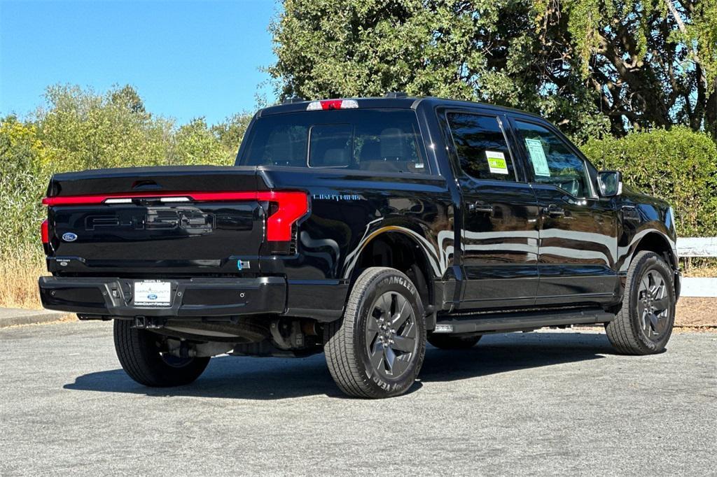 used 2023 Ford F-150 Lightning car, priced at $46,379