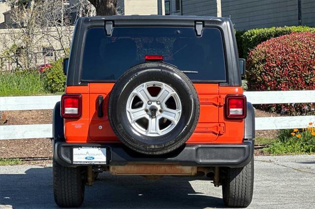 used 2020 Jeep Wrangler car, priced at $26,454