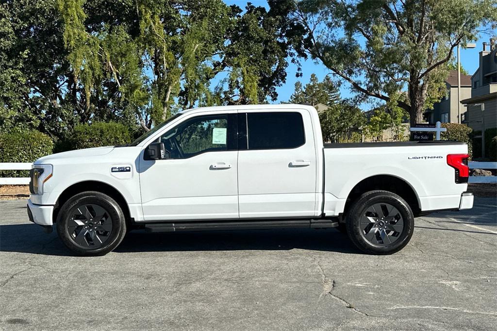 new 2025 Ford F-150 Lightning car, priced at $70,990