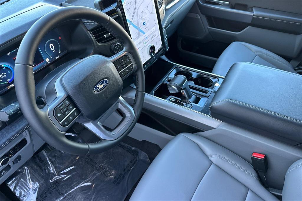 new 2025 Ford F-150 Lightning car, priced at $70,990