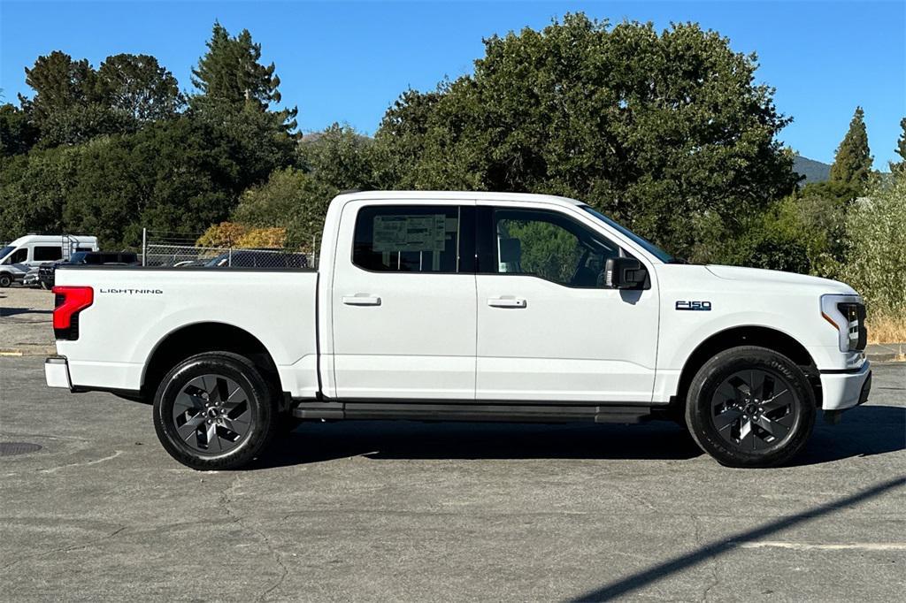 new 2025 Ford F-150 Lightning car, priced at $70,990