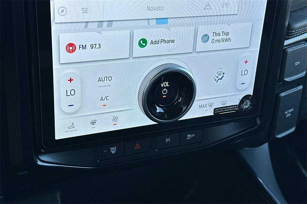 new 2025 Ford F-150 Lightning car, priced at $70,990