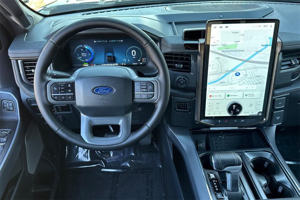 new 2025 Ford F-150 Lightning car, priced at $77,965