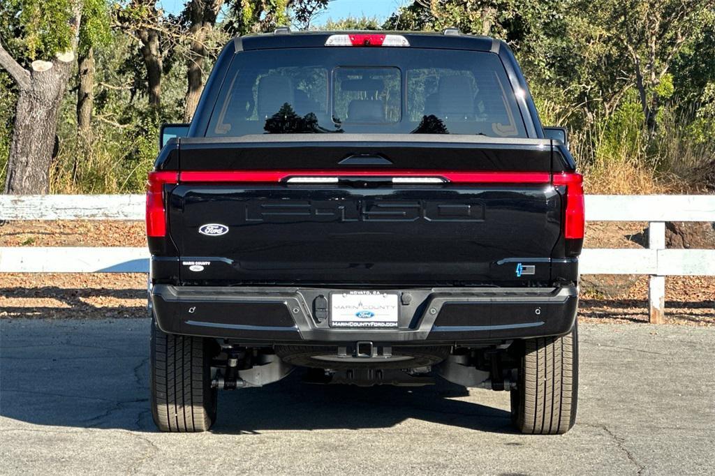 new 2025 Ford F-150 Lightning car, priced at $77,965