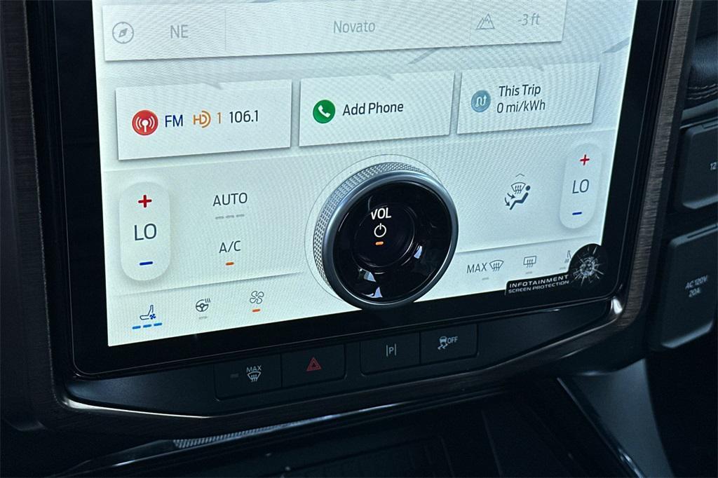 new 2025 Ford F-150 Lightning car, priced at $77,965