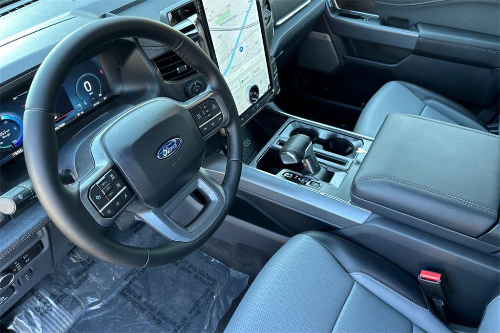 new 2025 Ford F-150 Lightning car, priced at $77,965