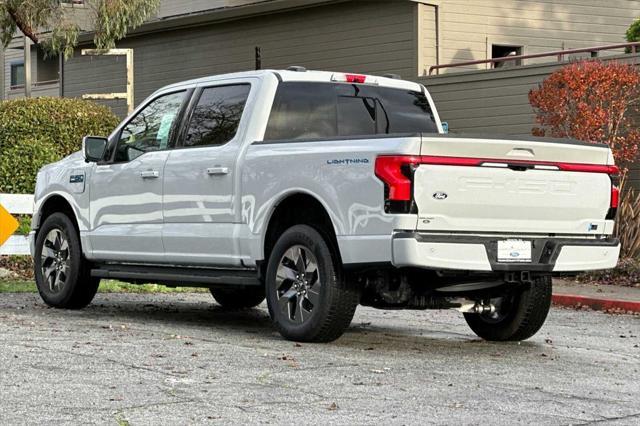 new 2024 Ford F-150 Lightning car, priced at $76,590